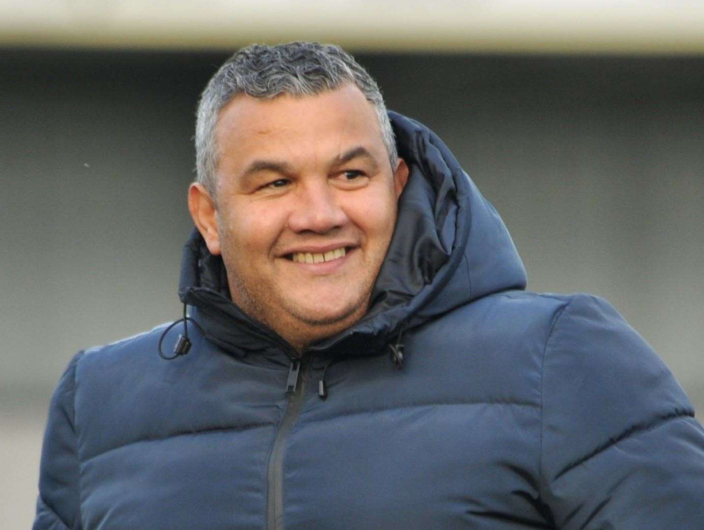 Maidstone United manager Hakan Hayrettin Picture: Steve Terrell