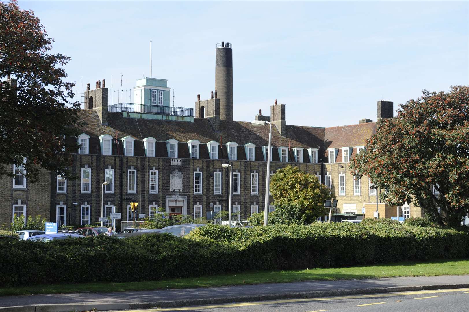 The A&Es at the QEQM Hospital in Margate, pictured, and the William Harvey are undergoing a £30m transformation