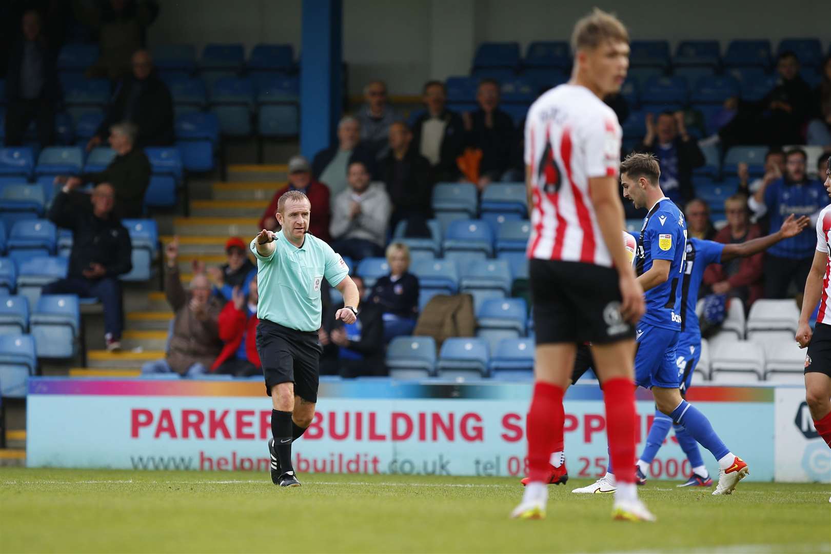 Gillingham manager Steve Evans questions referee's time-keeping Picture: Andy Jones