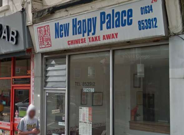 New Happy Palace takeaway in Gillingham. Picture: Instant Street View