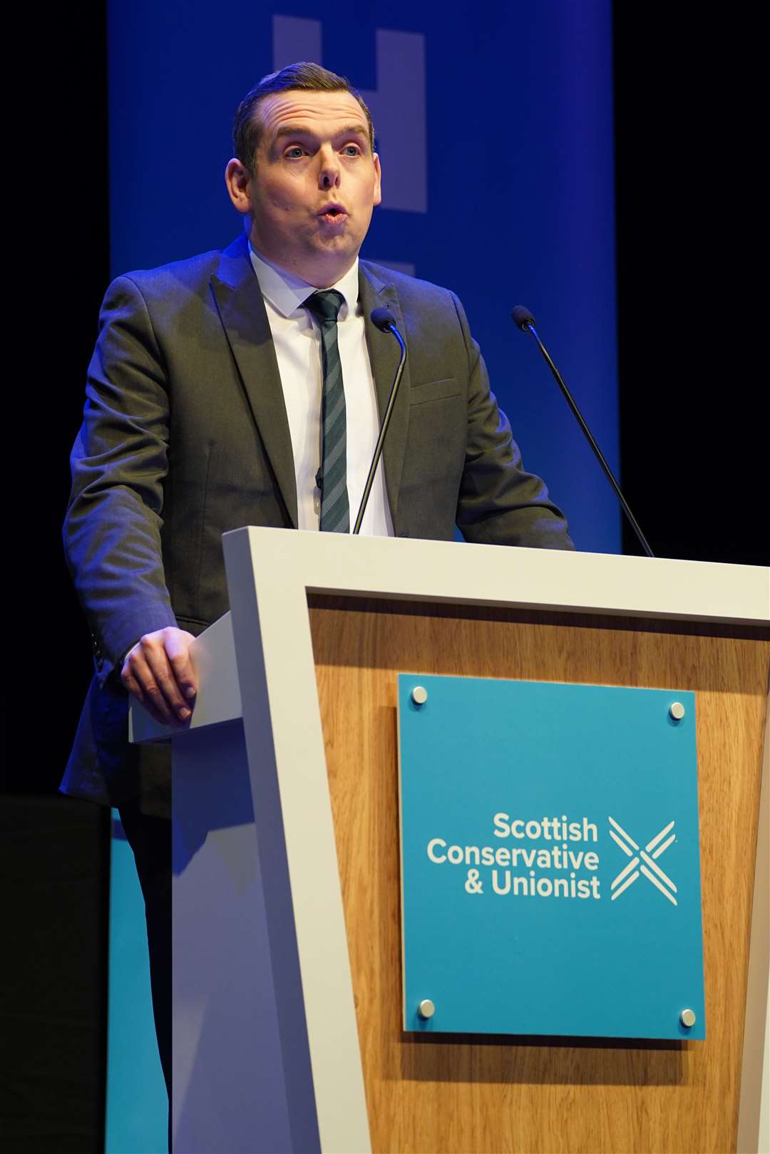 Scottish Conservative Party leader Douglas Ross (Andrew Milligan/PA)