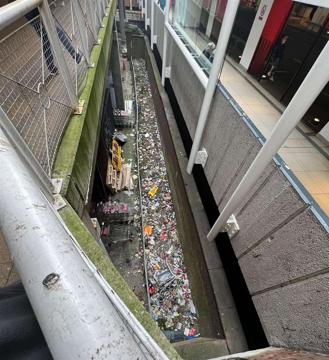 Discarded rubbish has been left for months. Picture: Matt Stephens