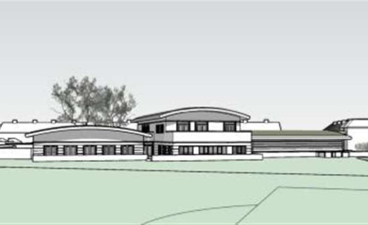 The plans for the new community hub
