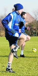 Barry Fuller has returned to training. EXCLUSIVE picture: Grant Falvey