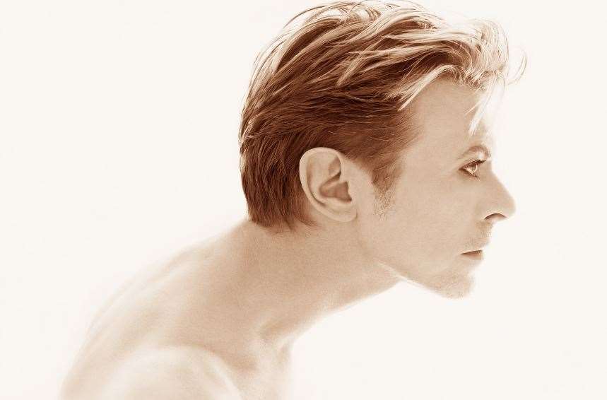 An image of David Bowie, newly released by Zebra One Gallery
