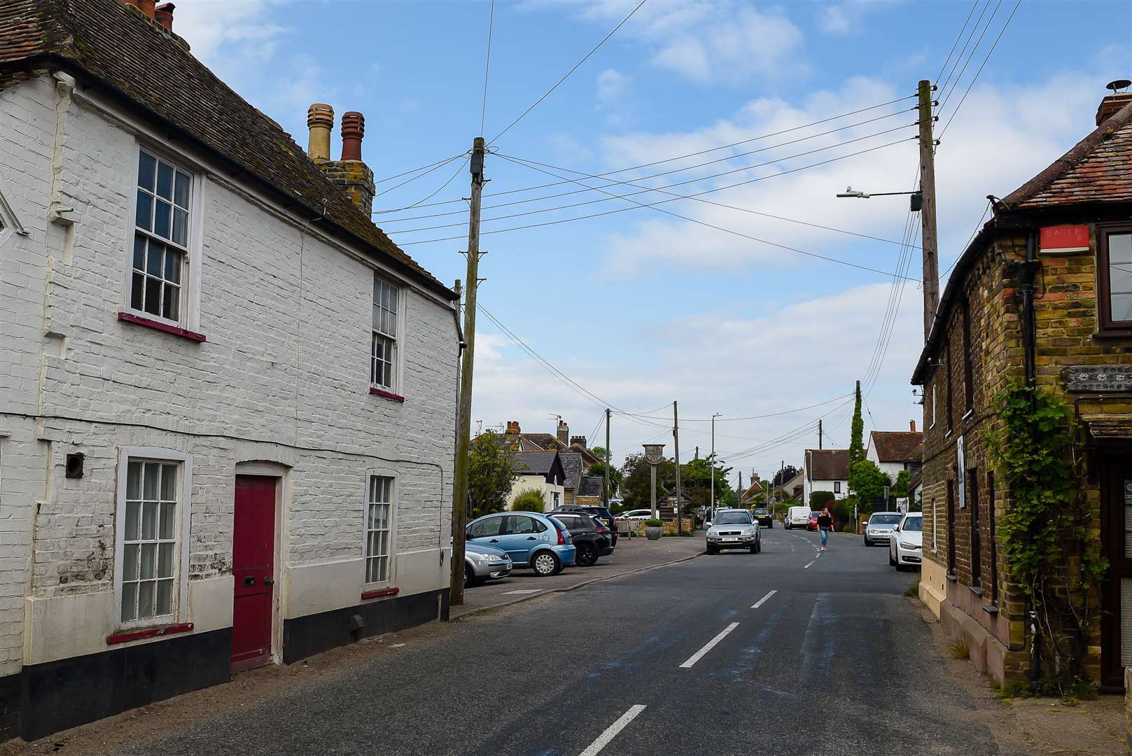 The village of Monkton, between Ramsgate and Canterbury
