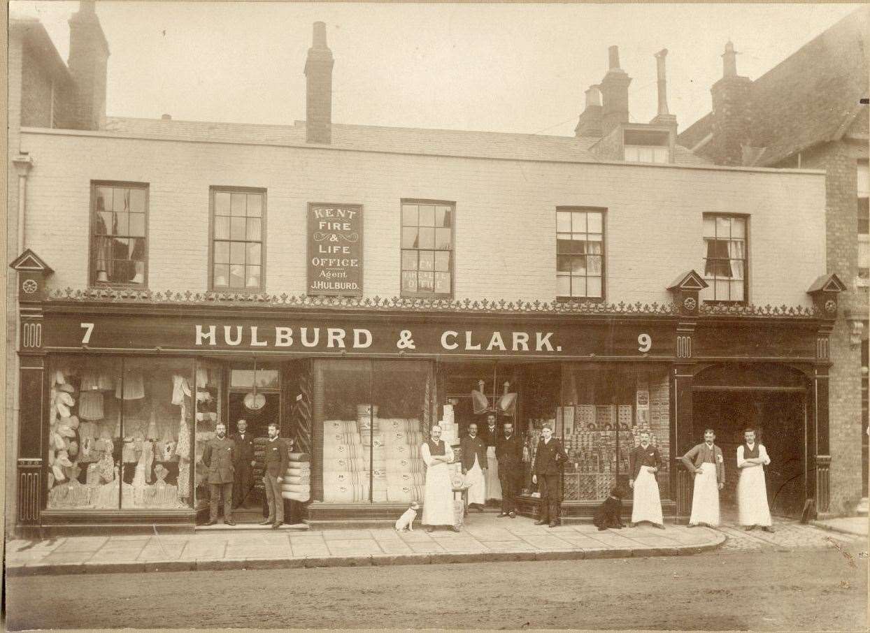 During the 1870s and 1880s, the store was called Hulburd & Clarke, after partner John Arthur Clarke