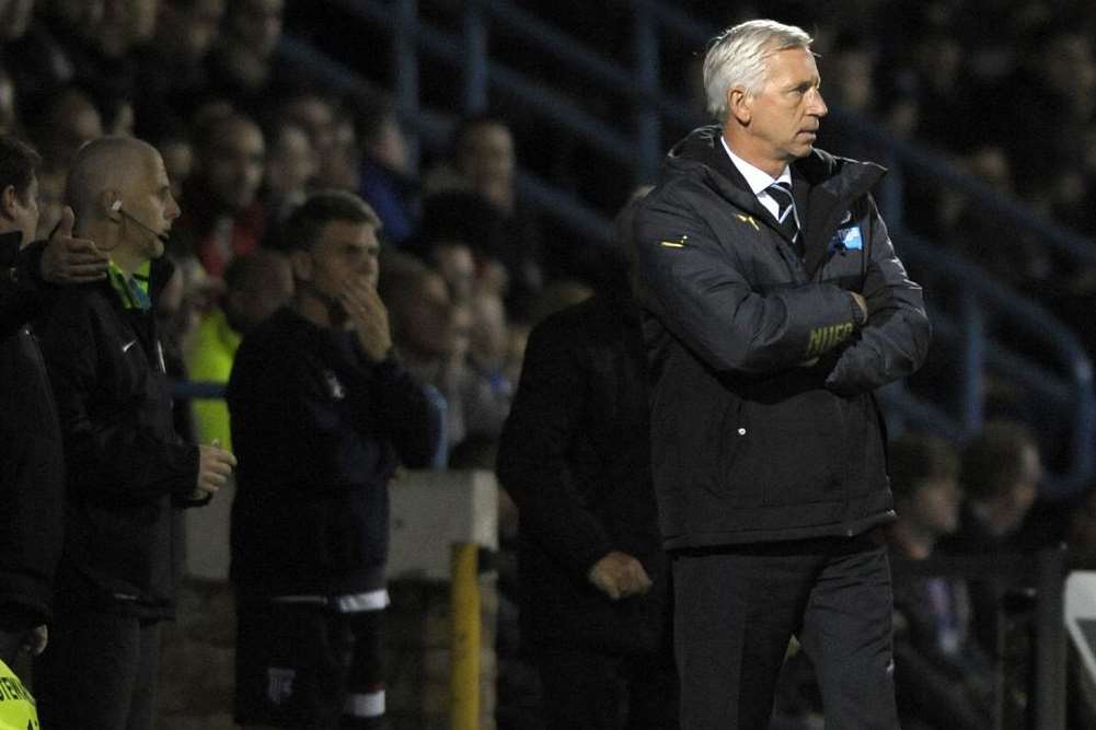 Newcastle manager Alan Pardew Picture: Barry Goodwin