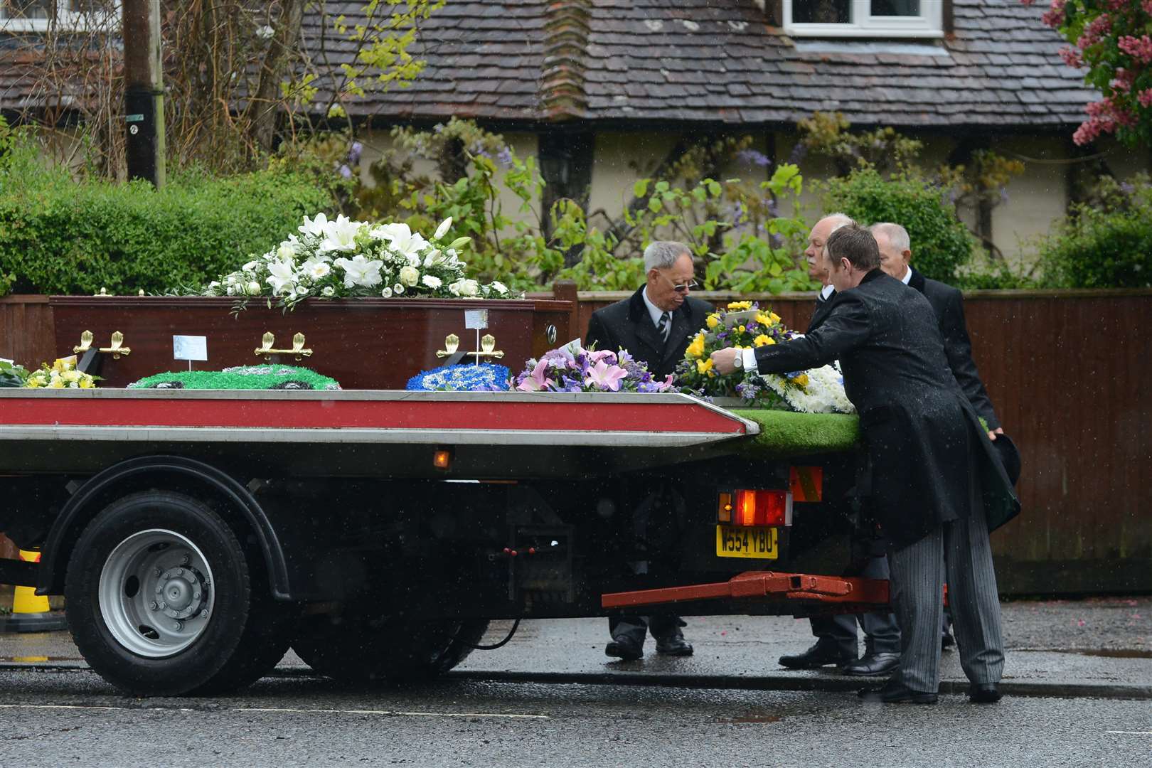 Funeral of Roy Blackman St Michael's Church, Smarden