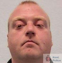 Stephen Gillard was jailed for two years and three months for his role in the assaults. Photo: Kent Police