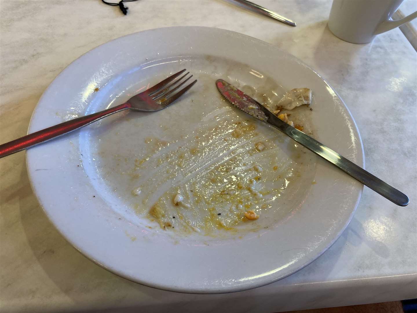 Maybe not the best but still a clean-ish plate