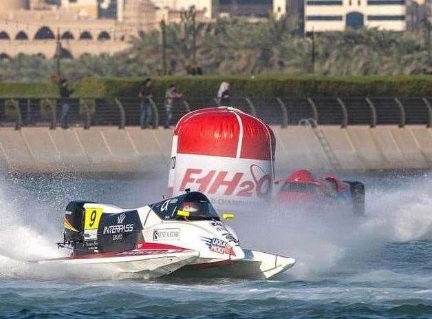 Maidstone’s Ben Jelf is off to Indonesia for the F1H20 opener this week. Picture: F1H20