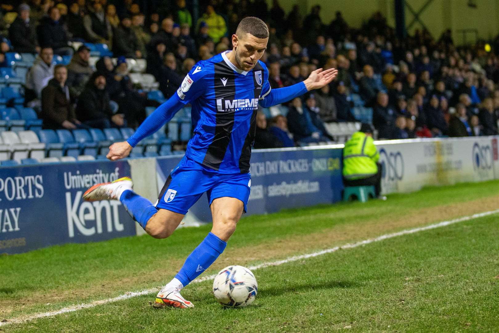 Stuart O'Keefe has been in top form for the Gills of late Picture: KPI