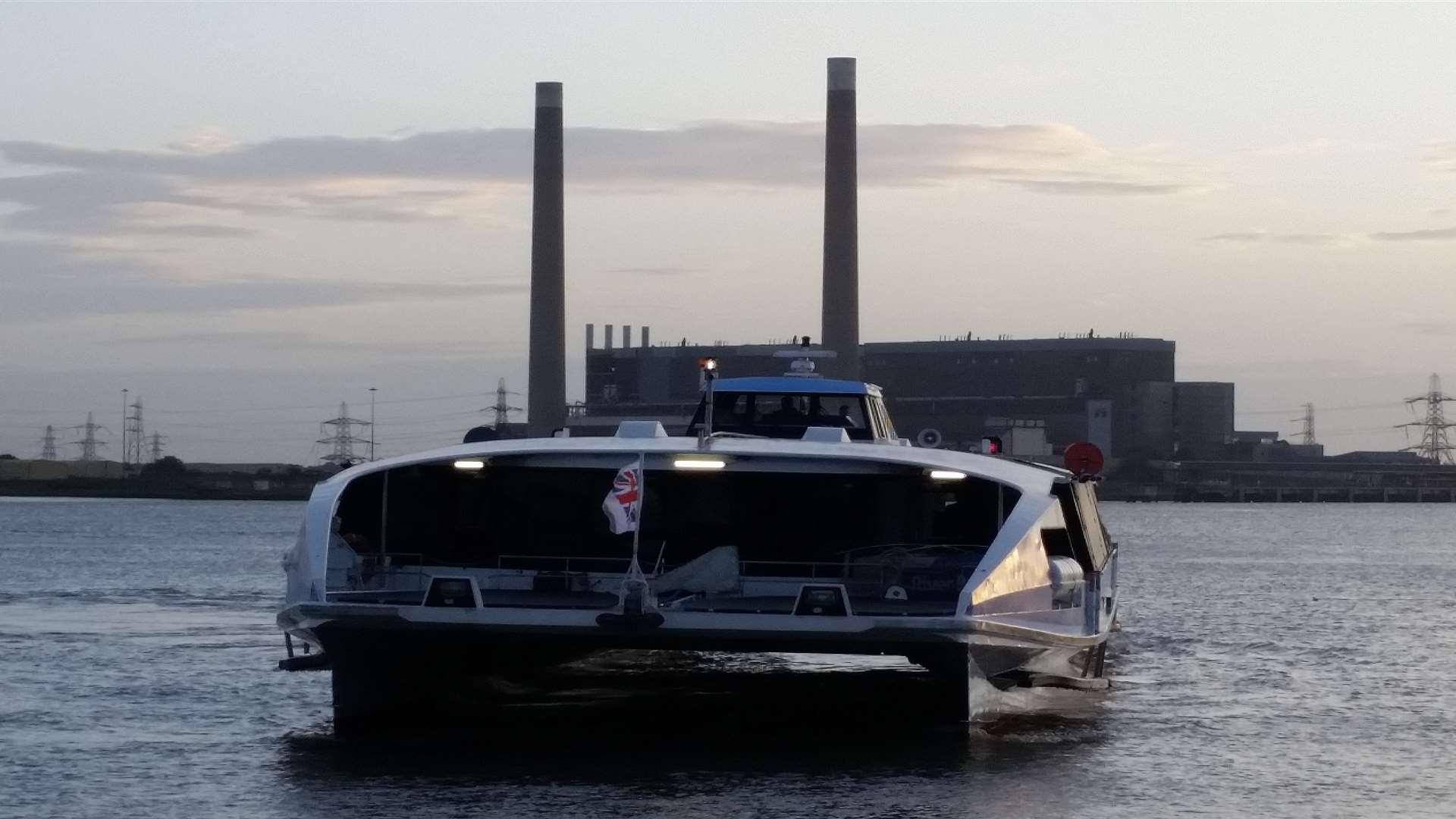 The MBNA Thames Clippers may run from the resort to Tilbury and London