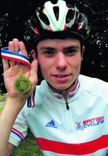 National youth mountain bike champion Jack Finch