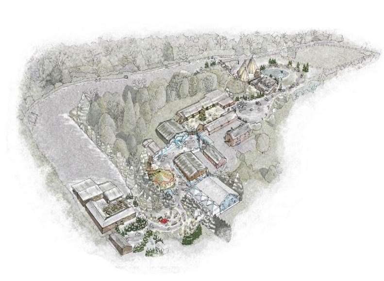 An artist's impression of what the attraction will look like. Picture: Markerstudy Leisure