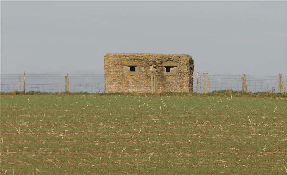 The Second World War pillbox due to be restored as part of the solar farm plans