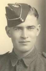 Normandy veteran John Laming