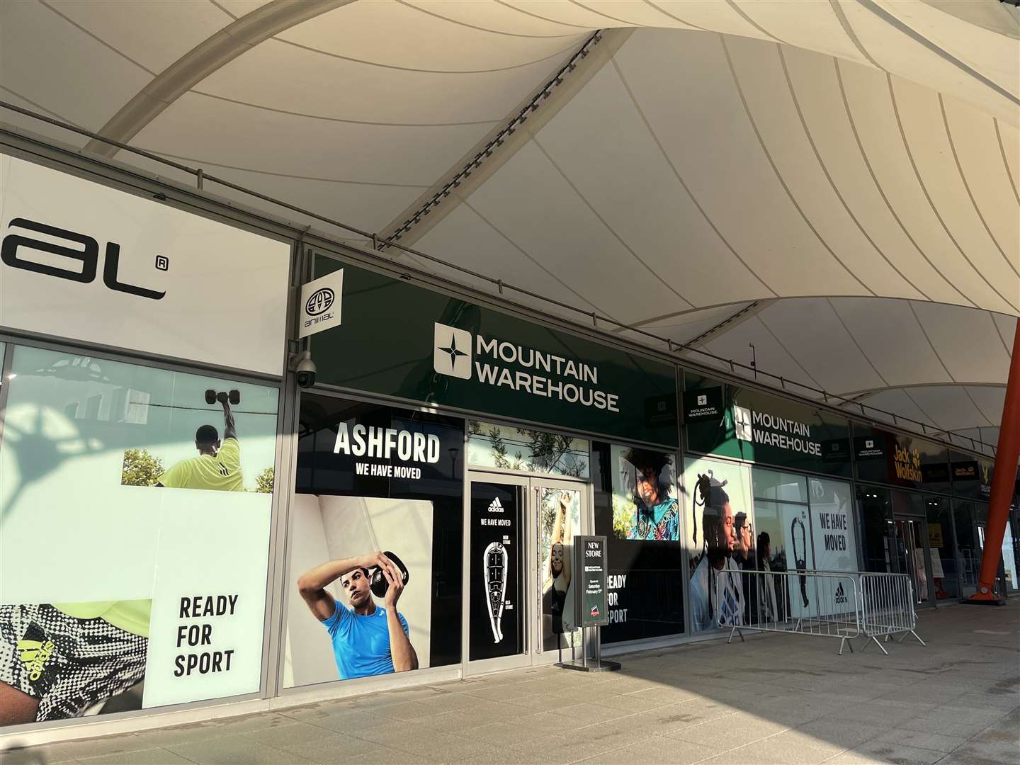 Mountain Warehouse is doubling in size at the Ashford Designer Outlet