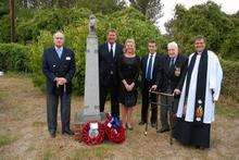 Annual RAF Memorial Service held at Nouds Farm in memory of Roy Marchand.