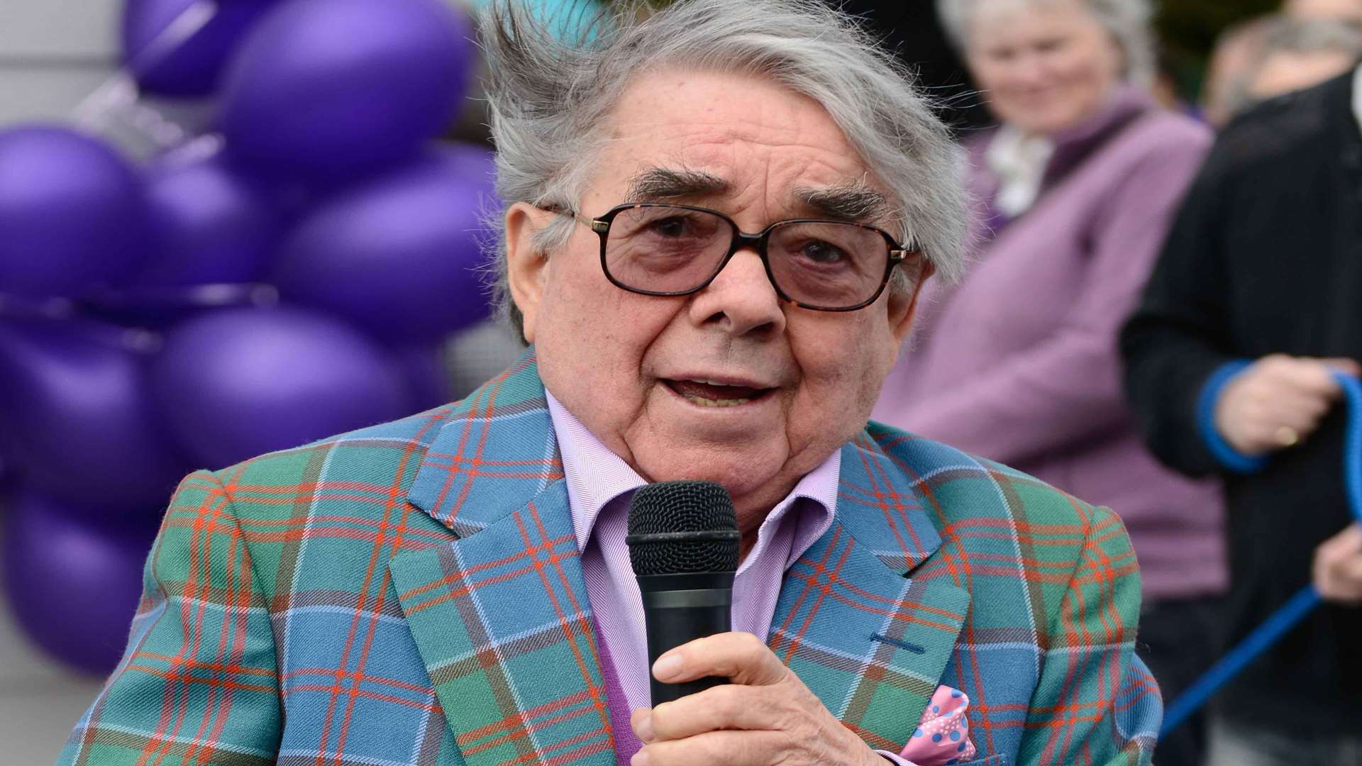 Ronnie Corbett at the opening of an animal sanctuary in Kent last year