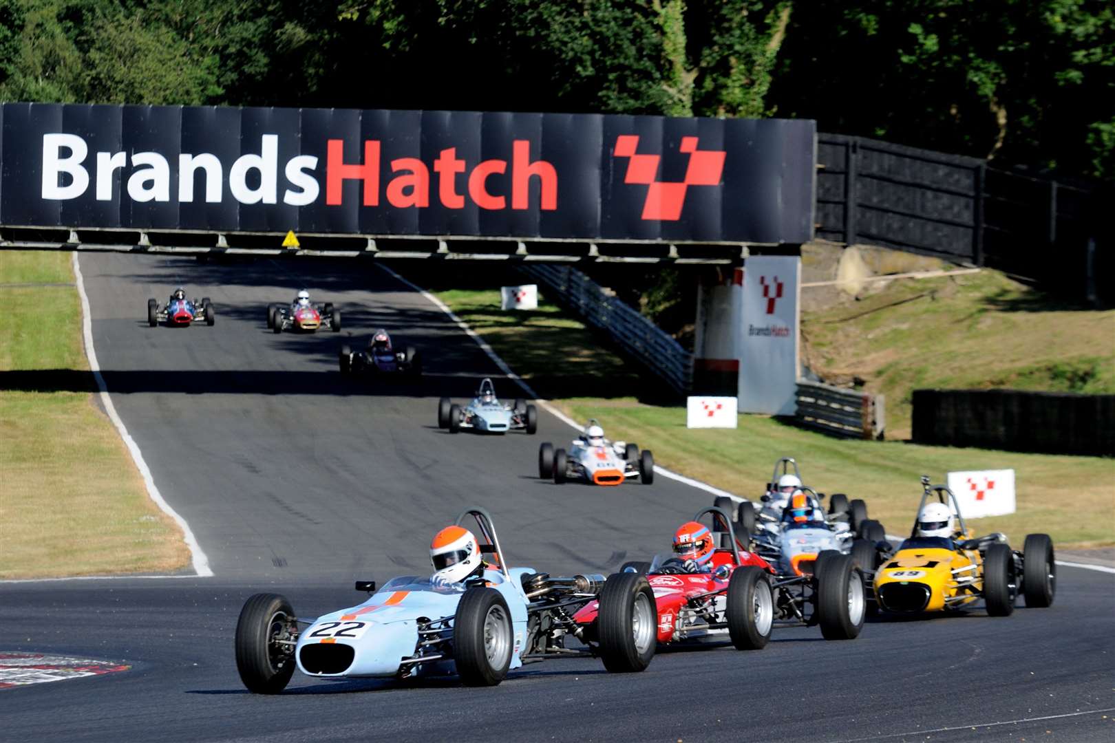 The Brands Hatch Legends Superprix will be open to the public later this month Picture: Simon Hildrew