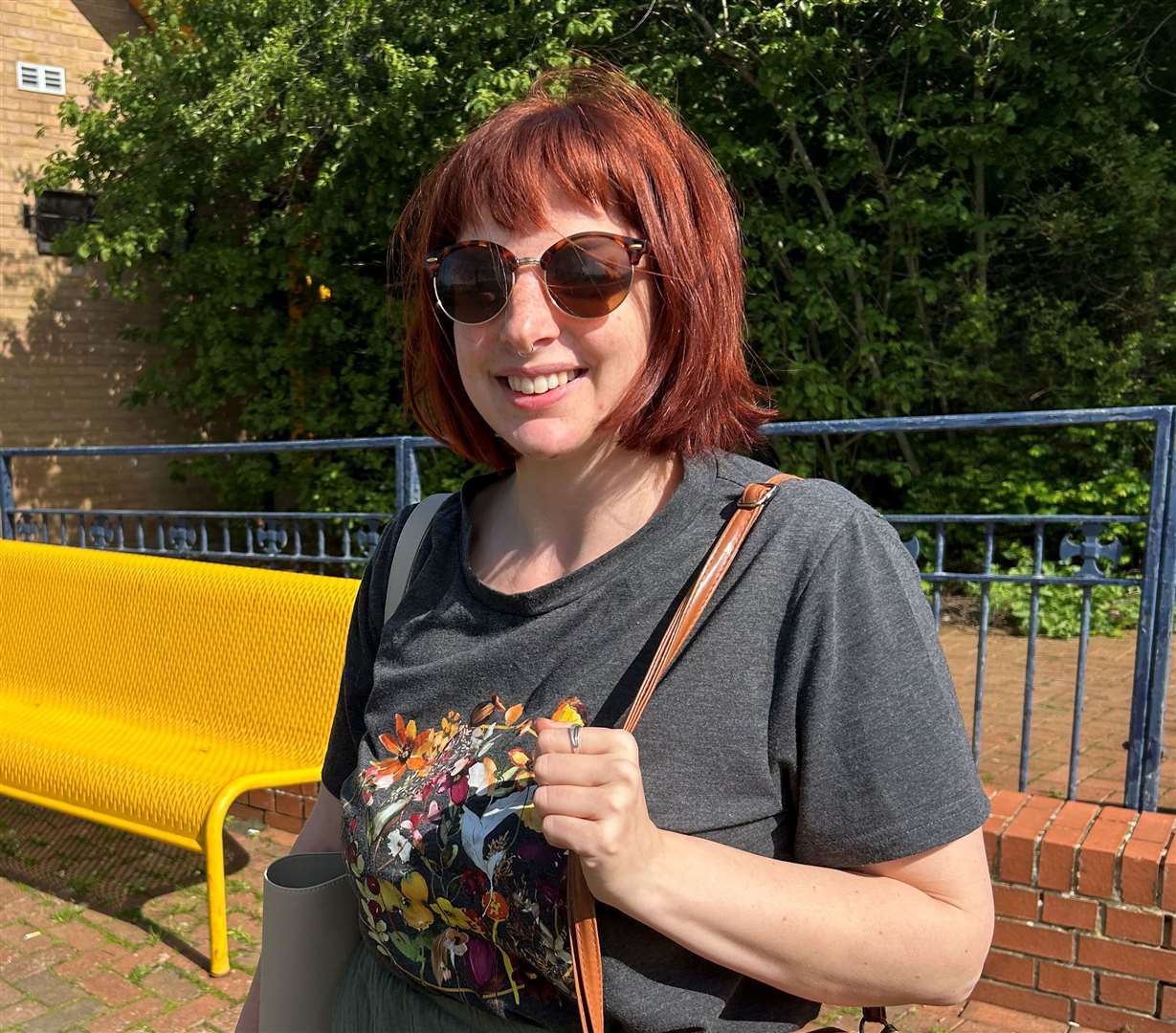 Nicola Morgan, 35, was glad to see the return of Sturry Park and Ride