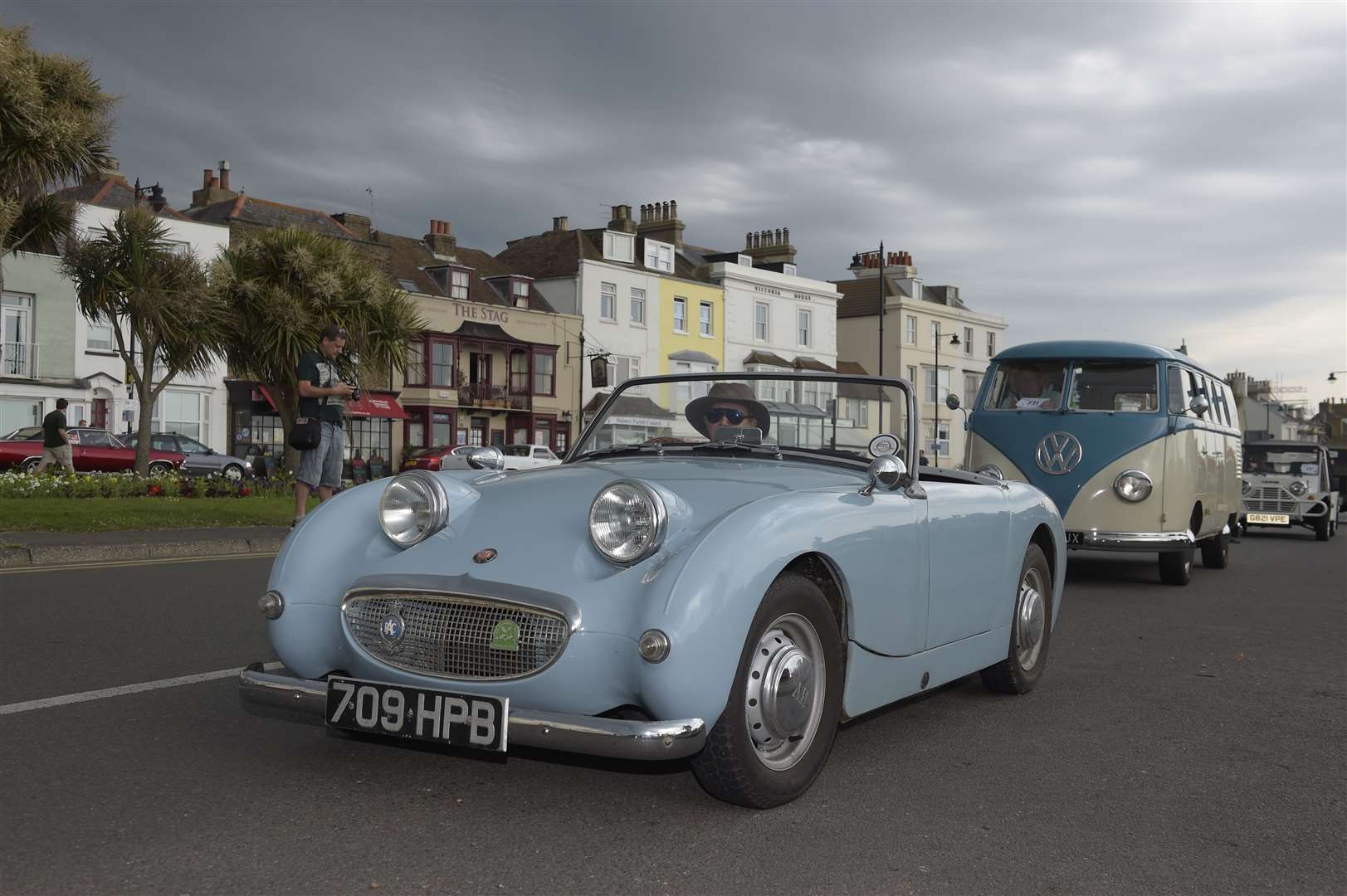 Come rain or shine, the exhibits at Deal Classic Motor Show are enough to turn heads