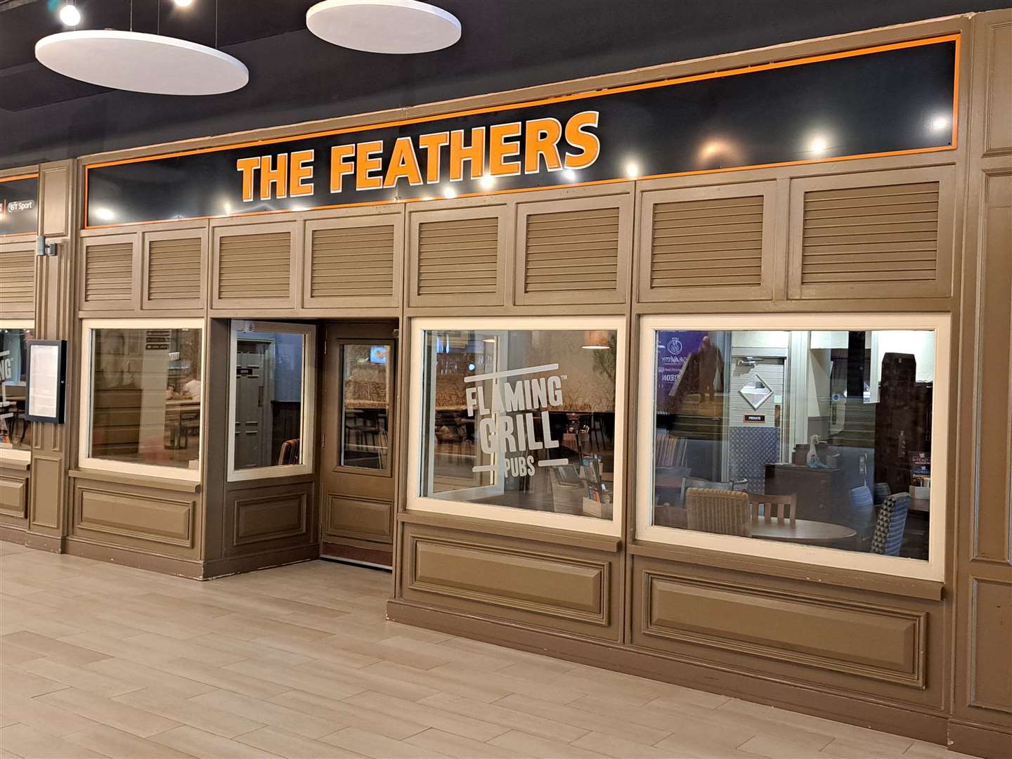 The Feathers bar is closing