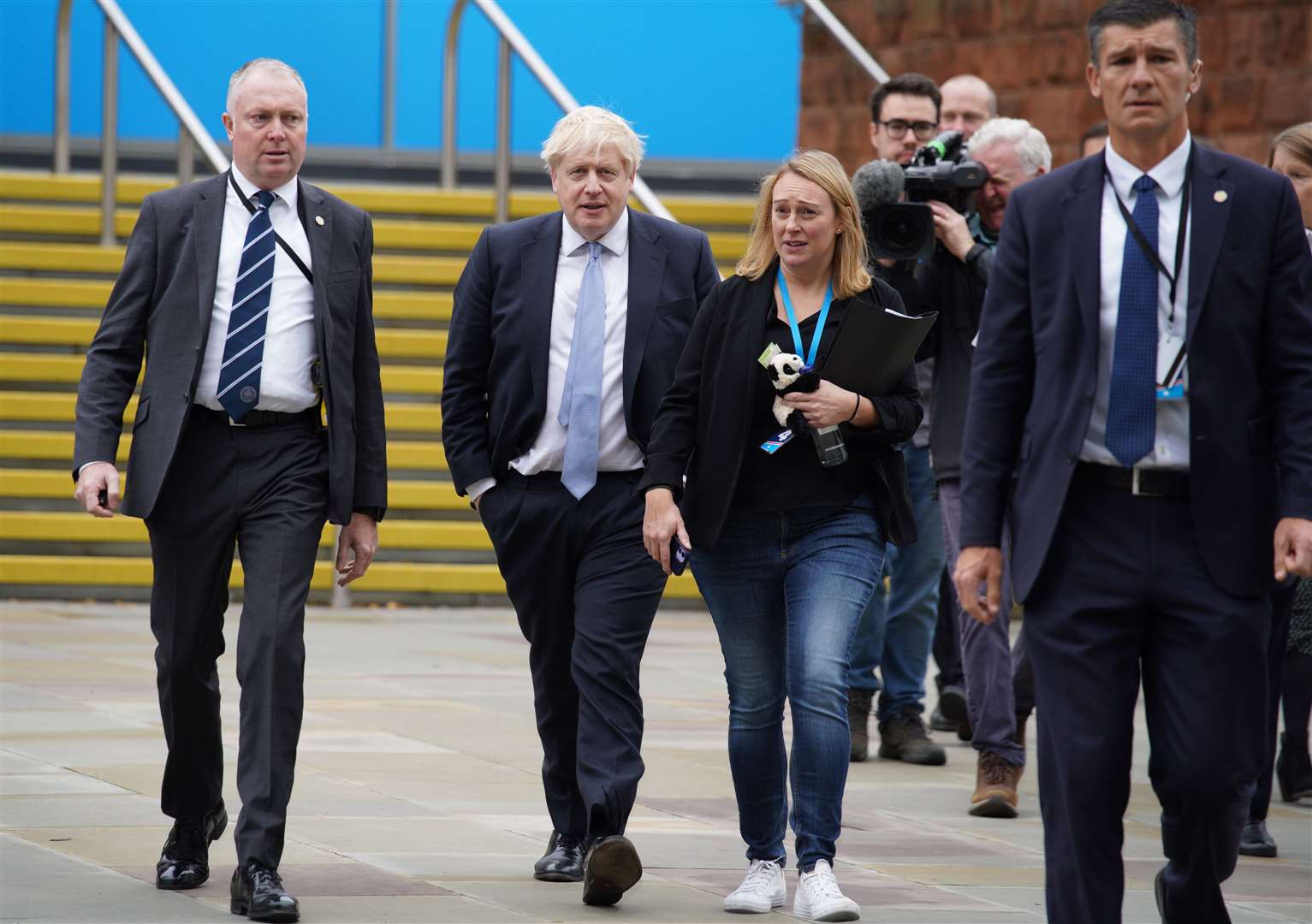 Prime Minister Boris Johnson at the Tory party conference (Peter Byrne/PA)