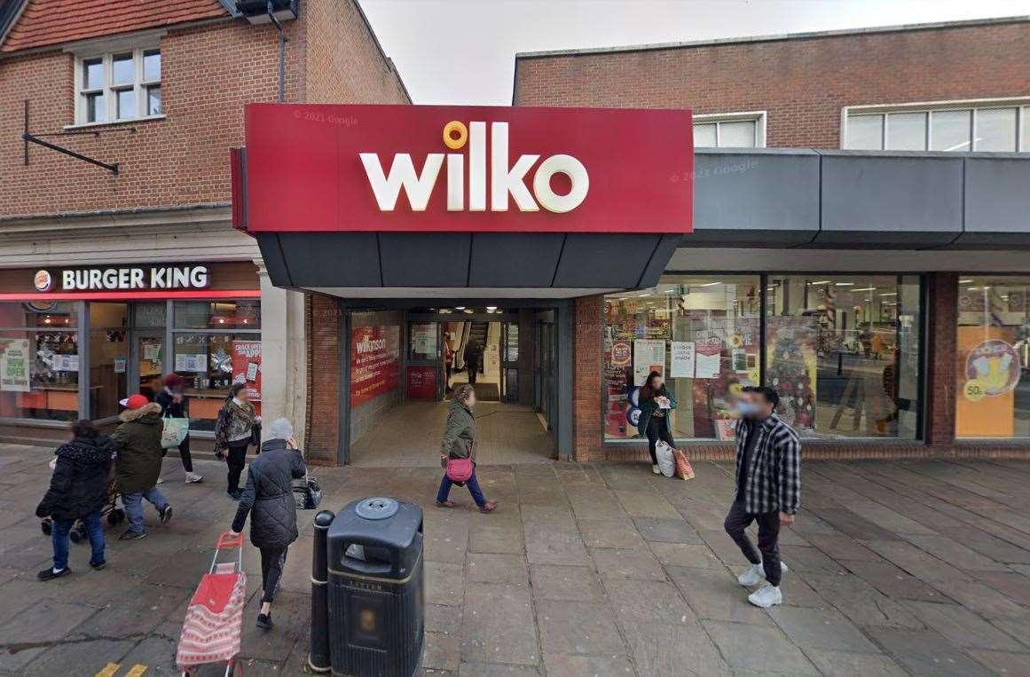Robert Taylor was brutally beaten outside Wilko in Canterbury. Pic: Google (56371313)