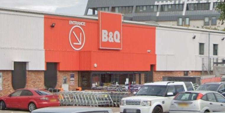 B&Q in Barker Road, Maidstone wants to expand its store. Picture: Google
