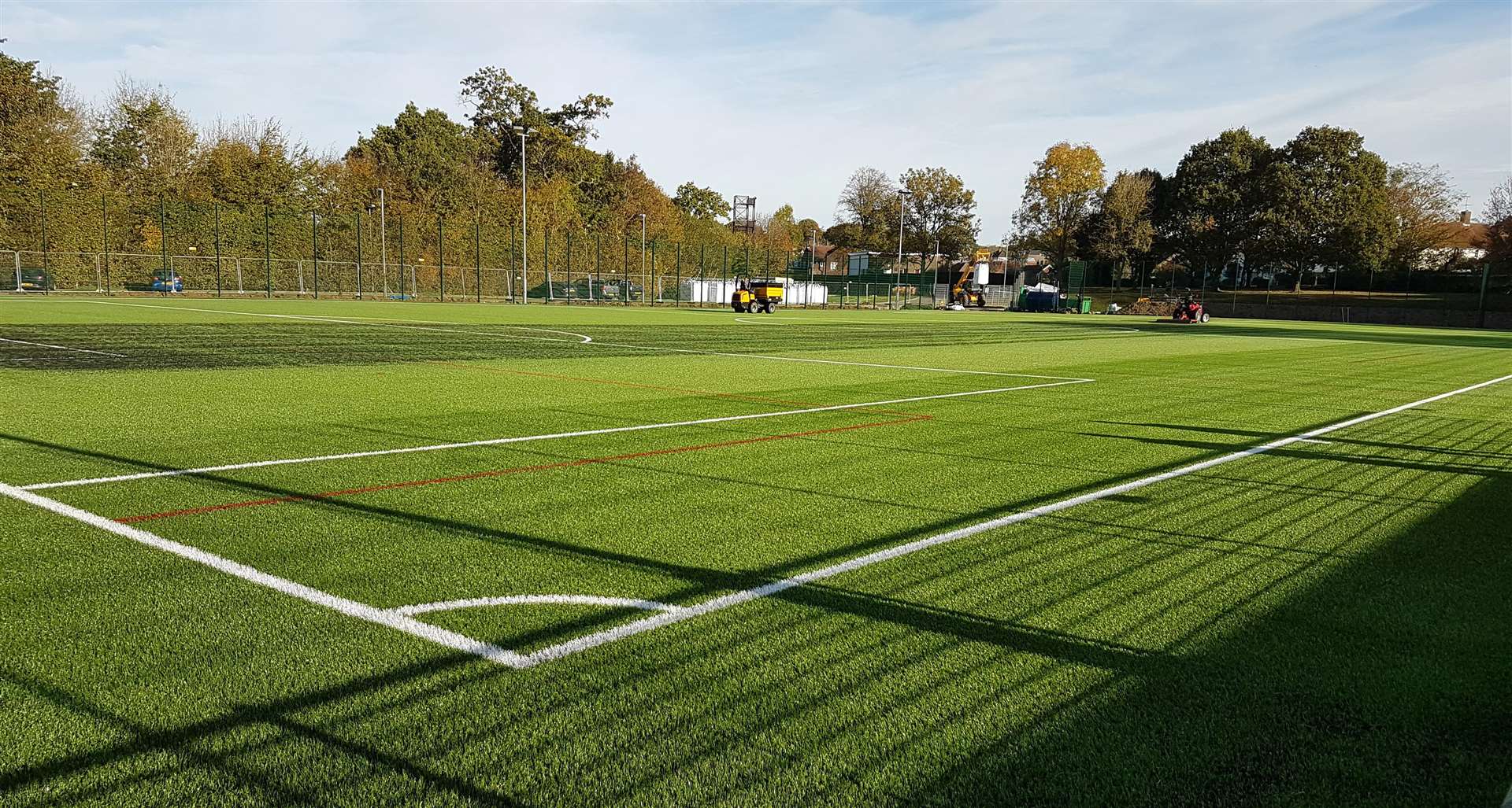 Apart from the Homewood School and Sixth Form Centre teams, the new 3G pitch is an ideal option for the men and junior teams of Rolvenden and Biddenden, High Halden Hornets, Tenterden Town, Tenterden Vets and Hawkhurst Under-16s.