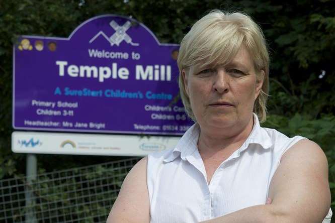 Temple Mill Primary School headteacher Jane Bright