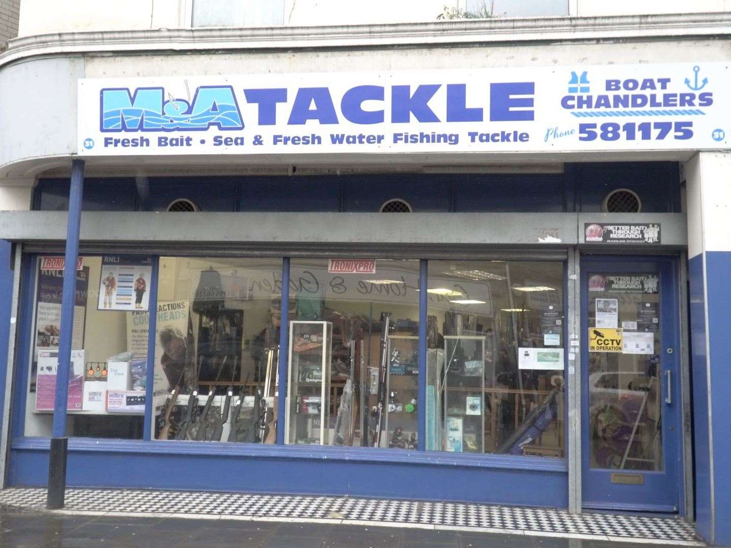 M&A Tackle in Sheerness High Street