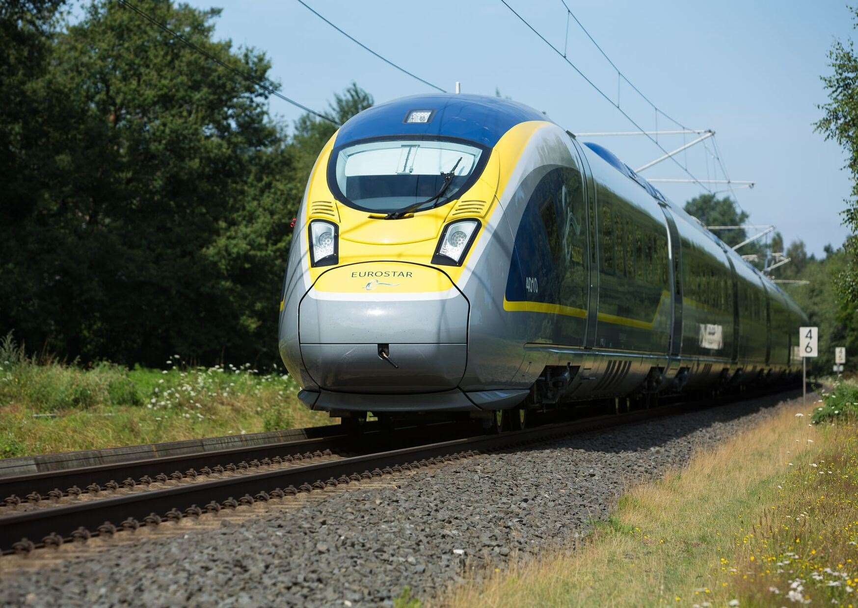 A Eurostar train. Picture: Nathan Gallagher