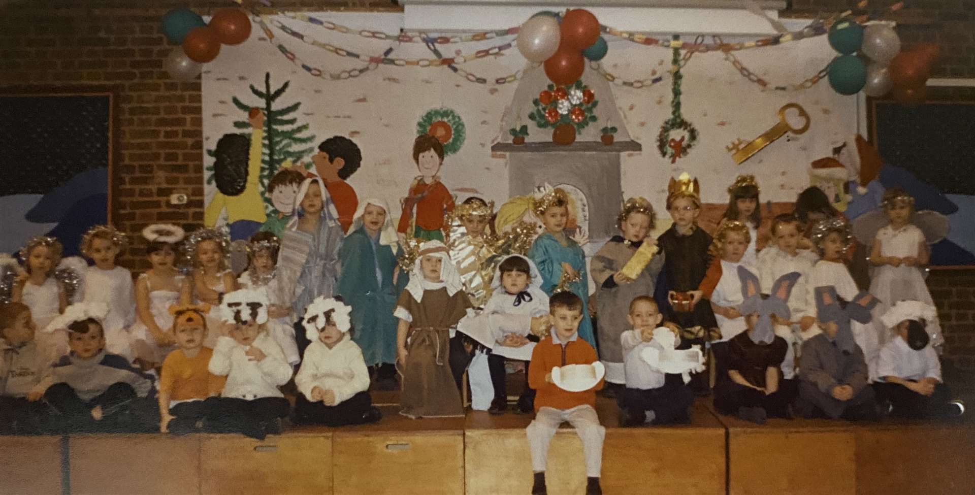 A nativity performance in 2001. Picture supplied by: Vigo Village School