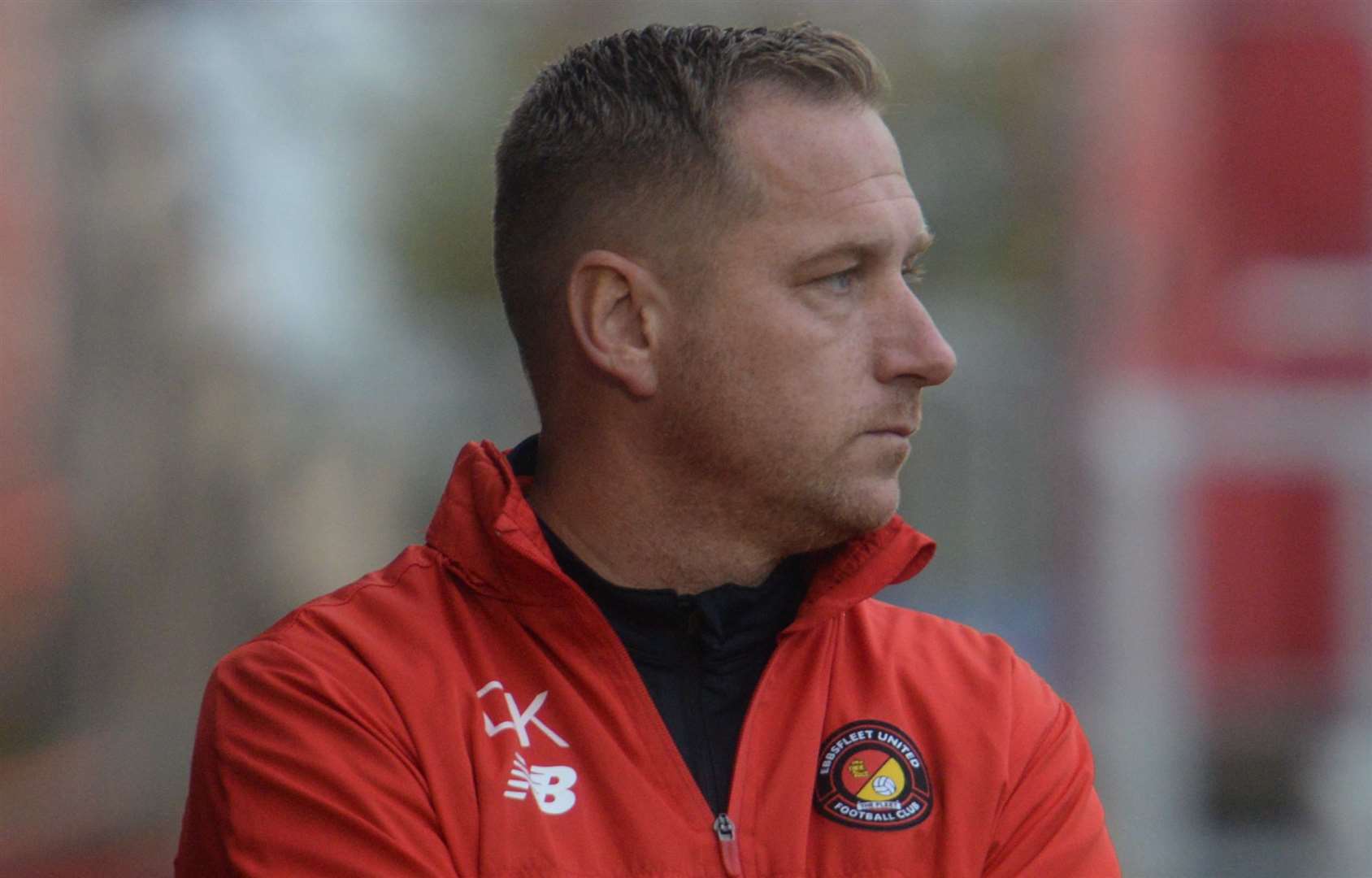 Ebbsfleet manager Dennis Kutrieb - was insulted by Havant boss Paul Doswell. Picture: Chris Davey