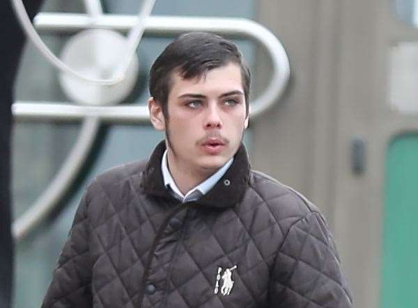 James Lomas pictured outside court