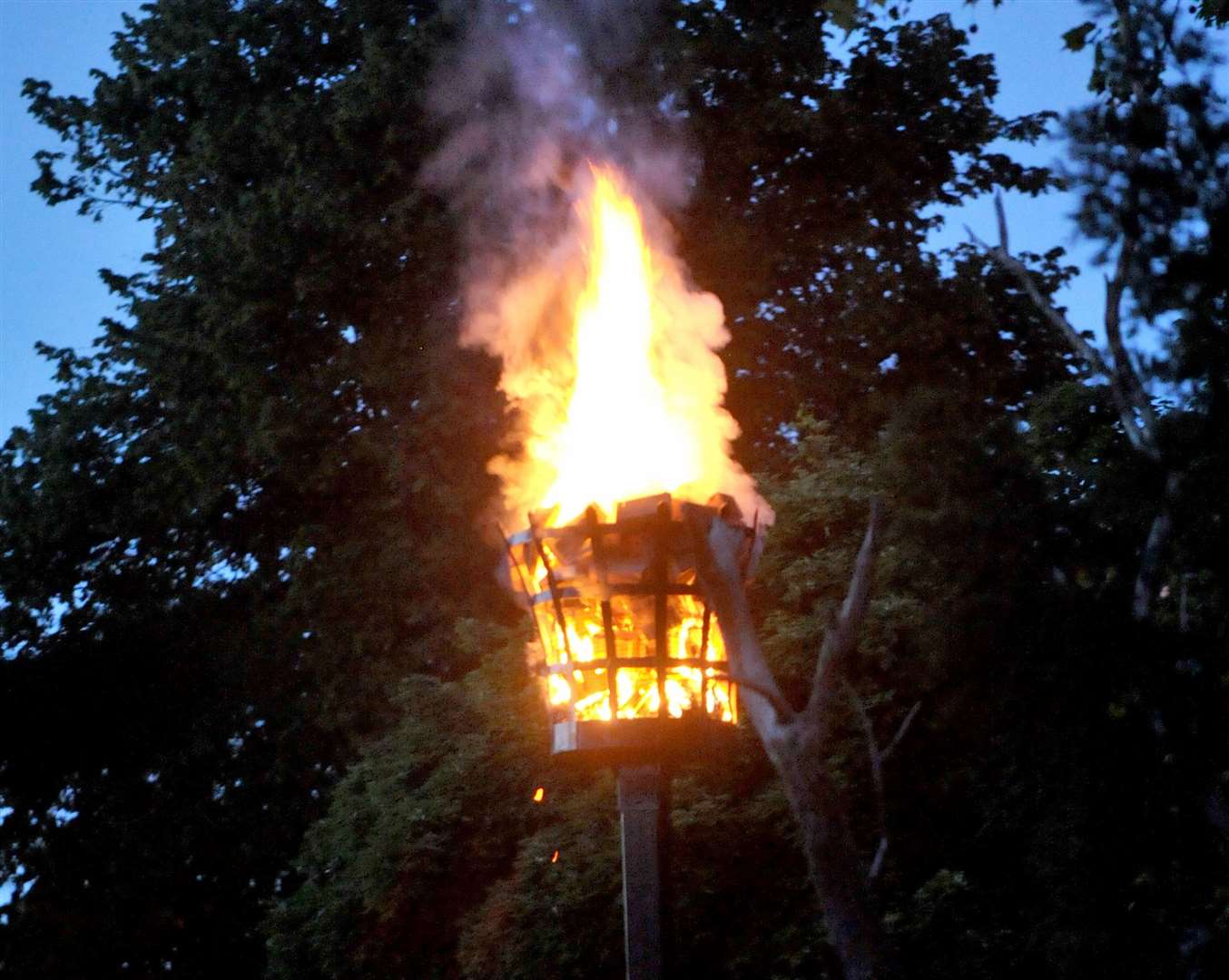 The beacon will be lit on special occasions throughout the year according to the applicants