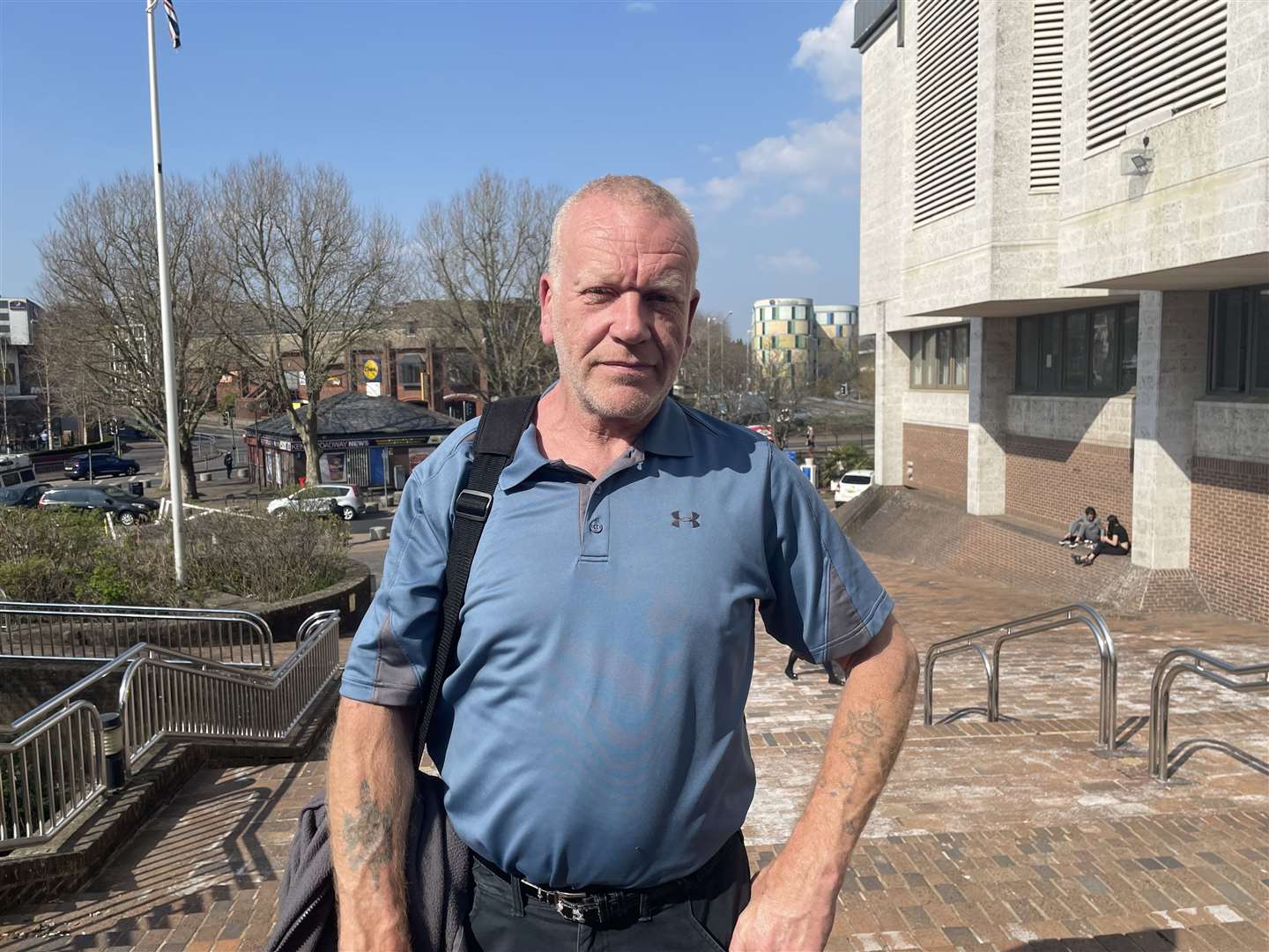 Bob White, 62, from Sheerness, was found not guilty of affray