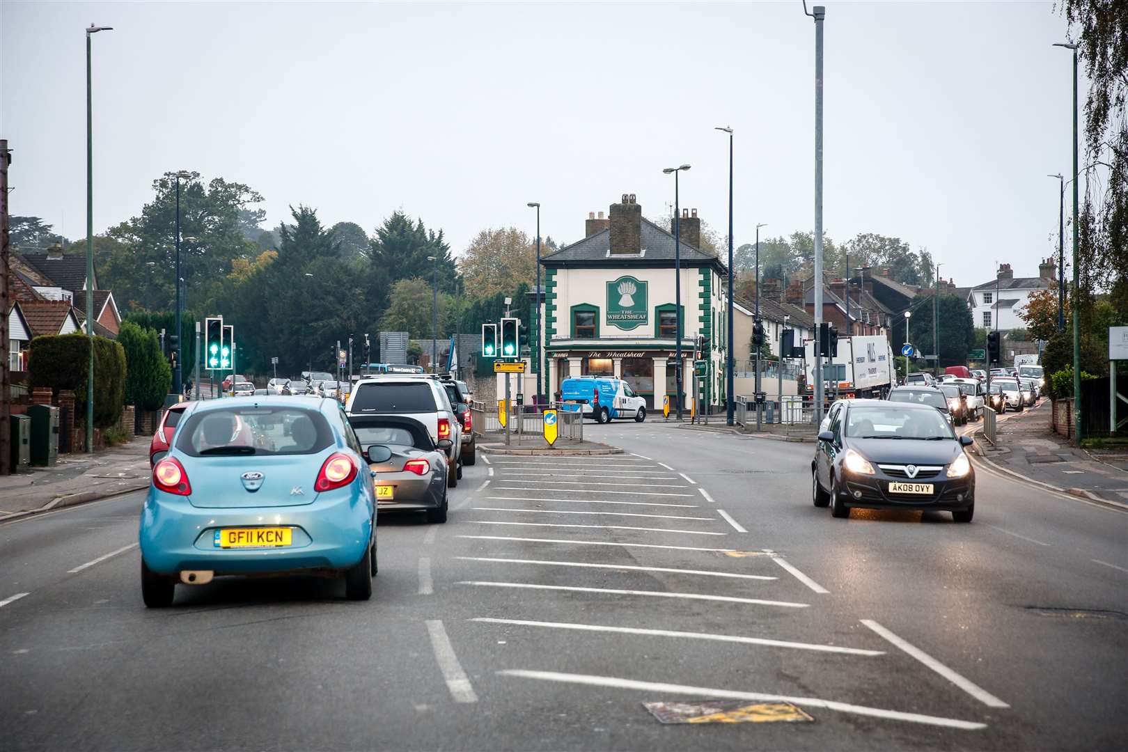 White run over his brother-in-law Loose Road, Maidstone. Picture: Matthew Walker