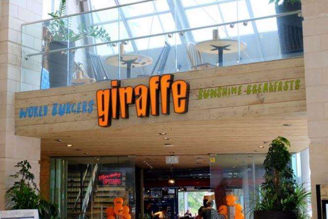 Giraffe at Bluewater. Picture: TripAdvisor