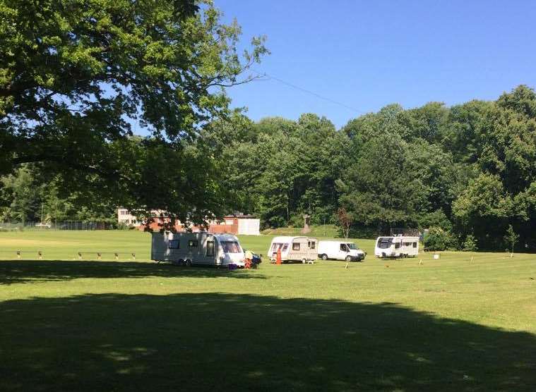 The travellers at Gore Court Cricket Club