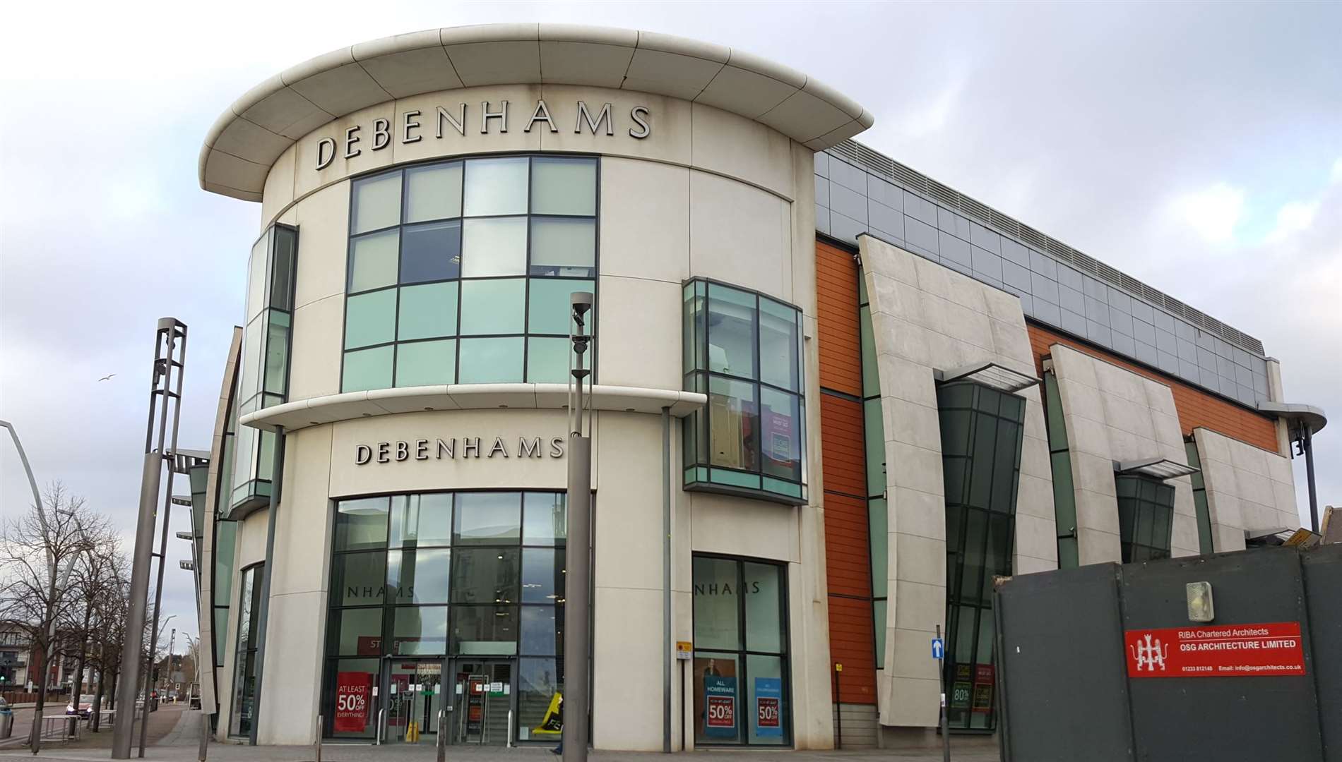 Ashford's huge Debenhams will close next weekend