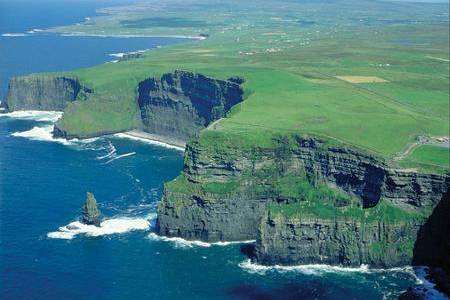 The west coast of Ireland offers dramatic coastal scenery
