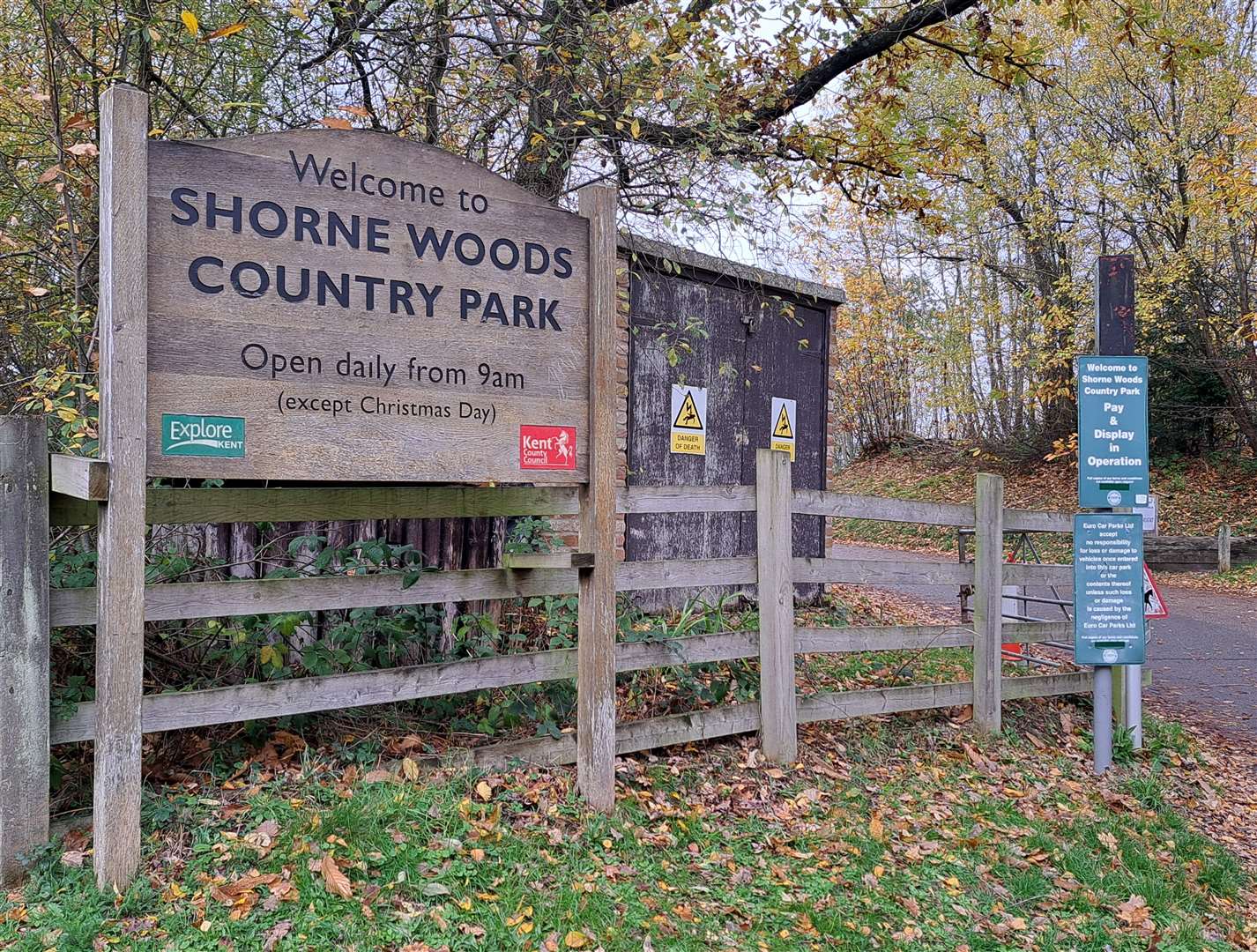 Shorne Woods Country Park has the most offenders