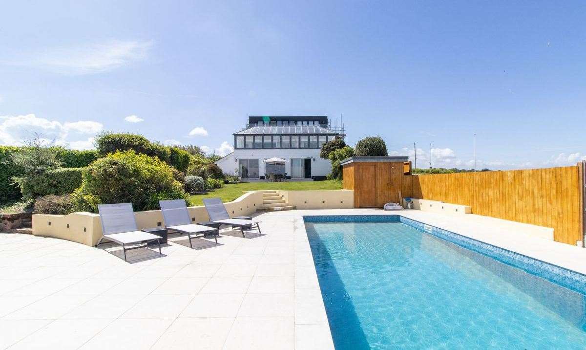 Take a staycation at this five-bedroom villa-style house in Broadstairs. Picture: Miles and Barr