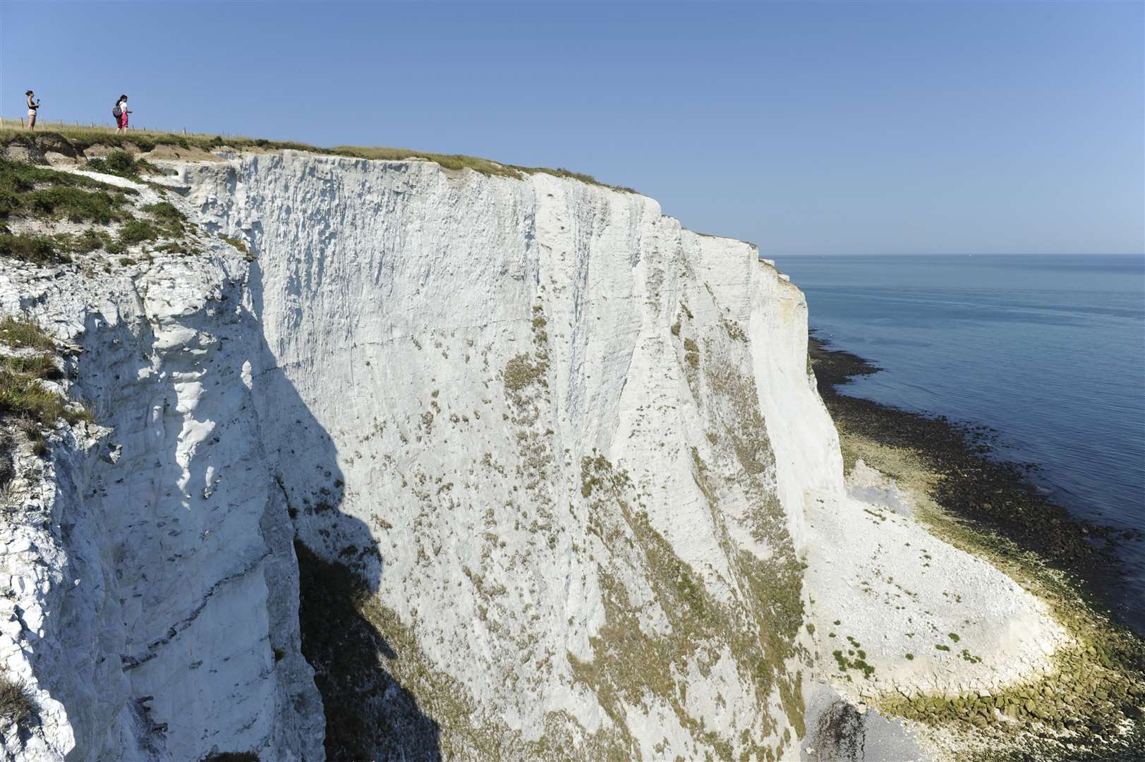 Scene of tragedy: White Cliffs of Dover.