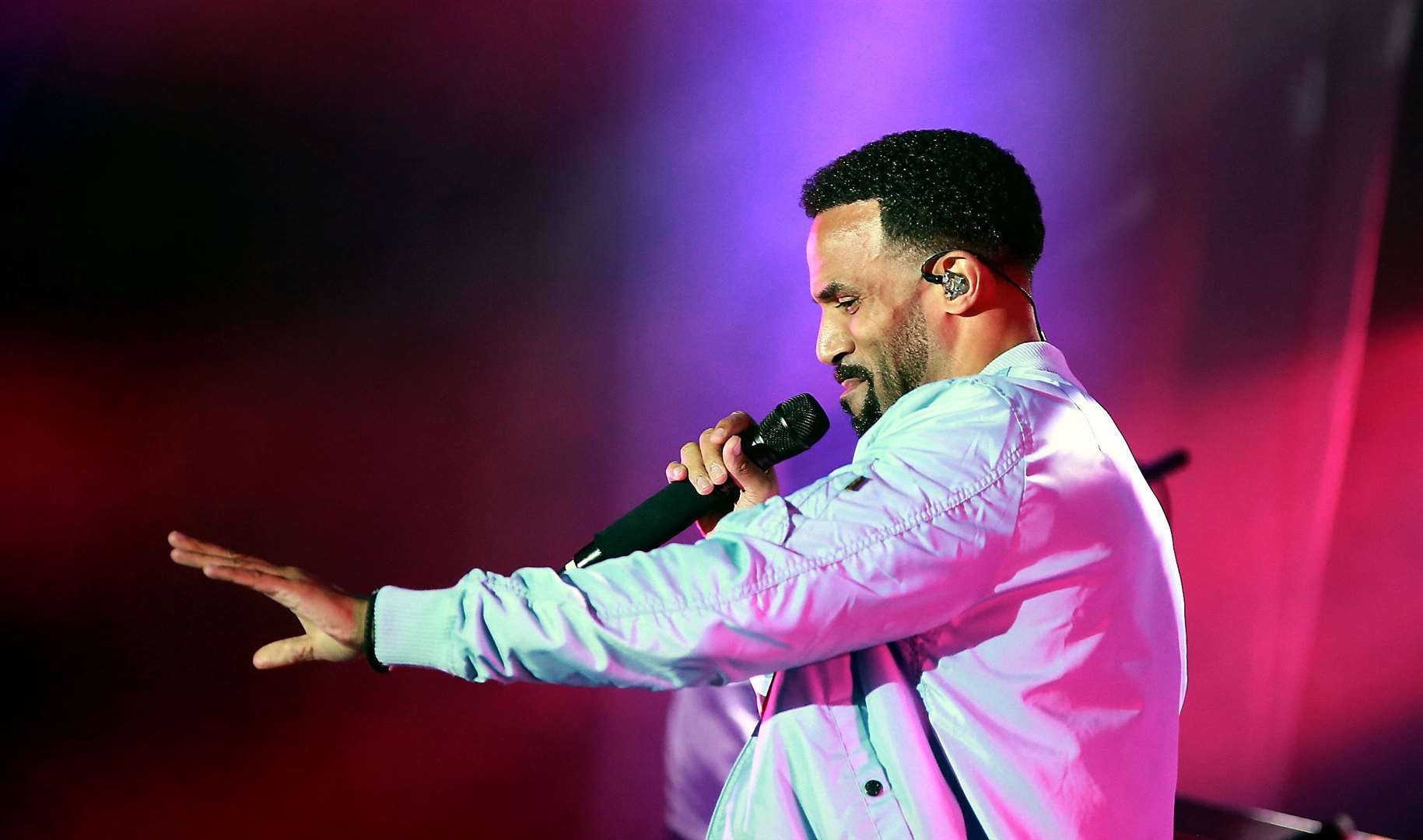 Craig David at Rochester Castle Picture: Phil Lee